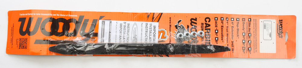 DA8-9750 WOODYS Карбидные коньки для лыж (DOOLY 8" CARBIDE RUNNER)  16-71801 Western Power Sports купить