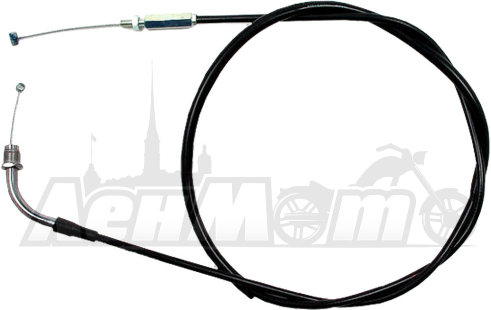 02-0012 MOTION PRO Трос газа в виниловой оплетке (BLACK VINYL THROTTLE CABLE)  70-2012 Western Power Sports купить