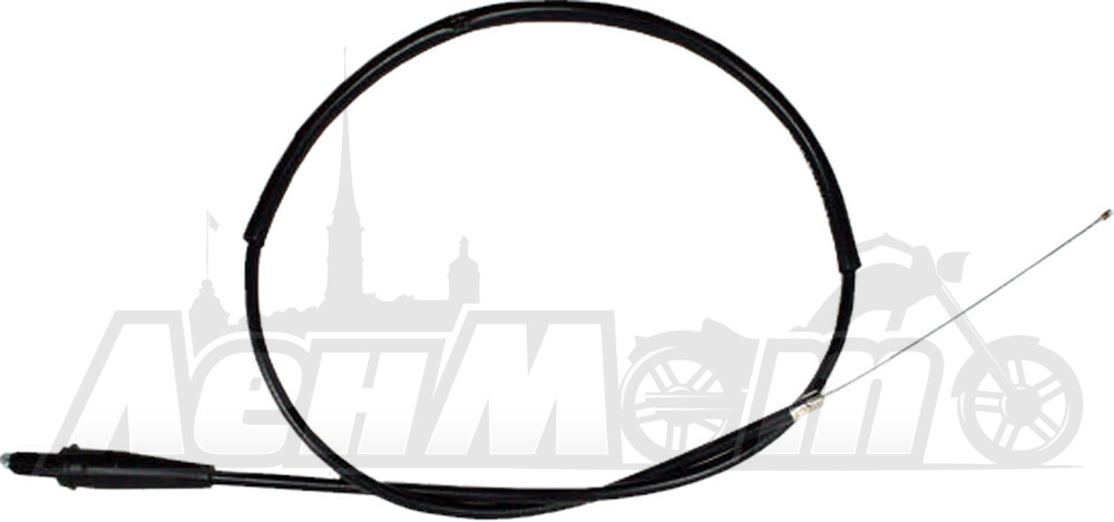 02-0151 MOTION PRO Трос газа в виниловой оплетке (BLACK VINYL THROTTLE CABLE)  70-2151 Western Power Sports купить