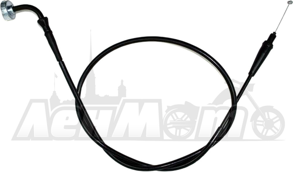 02-0202 MOTION PRO Трос газа в виниловой оплетке (BLACK VINYL THROTTLE CABLE)  70-2202 Western Power Sports купить