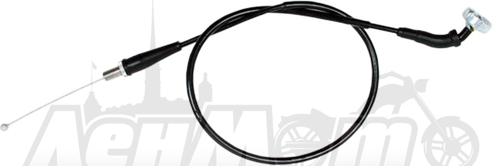 02-0277 MOTION PRO Трос газа в виниловой оплетке (BLACK VINYL THROTTLE CABLE)  70-2277 Western Power Sports купить