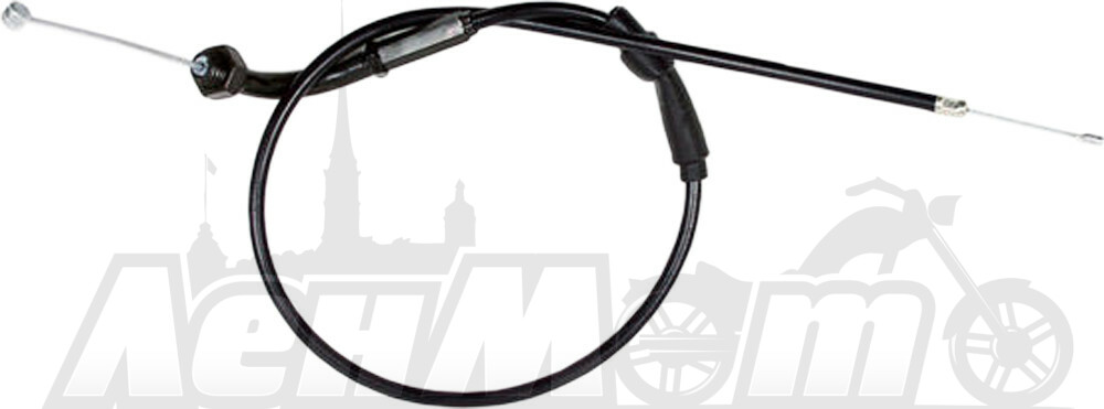 02-0419 MOTION PRO Трос газа в виниловой оплетке (BLACK VINYL THROTTLE CABLE)  70-2419 Western Power Sports купить