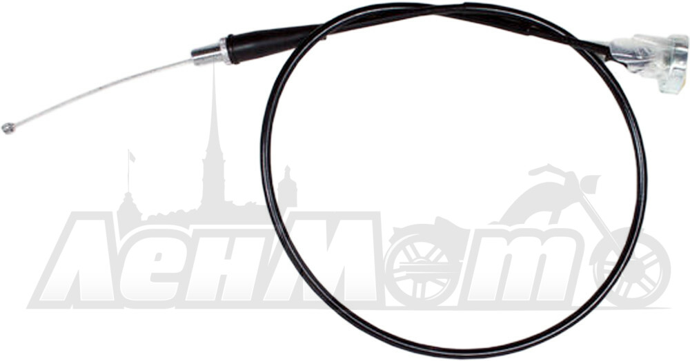 02-0485 MOTION PRO Трос газа в виниловой оплетке (BLACK VINYL THROTTLE CABLE)  70-2485 Western Power Sports купить