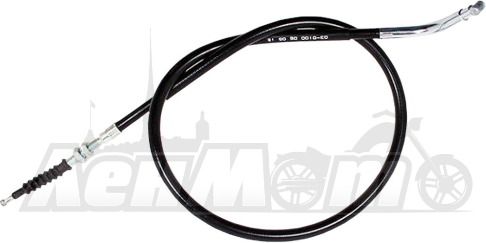 03-0100 MOTION PRO Трос сцепления в виниловой оплетке (BLACK VINYL CLUTCH CABLE)  70-3100 Western Power Sports купить