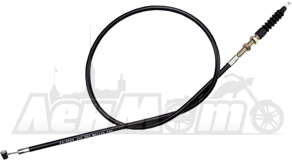 03-0424 MOTION PRO Трос сцепления в виниловой оплетке (BLACK VINYL CLUTCH CABLE)  70-3424 Western Power Sports купить