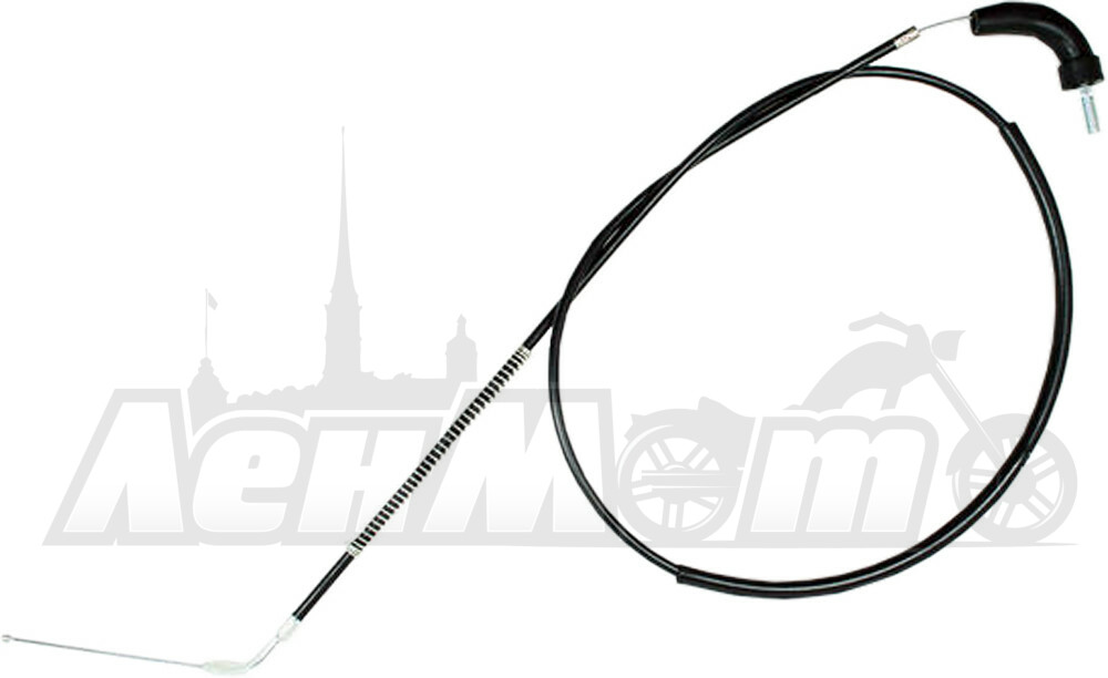 04-0024 MOTION PRO Трос газа в виниловой оплетке (BLACK VINYL THROTTLE CABLE)  70-4024 Western Power Sports купить