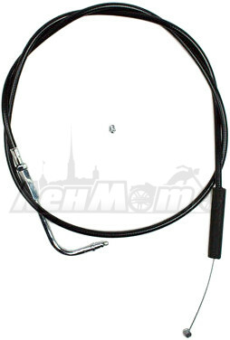 06-0372 MOTION PRO Трос газа в виниловой оплетке (BLACK VINYL THROTTLE CABLE)  70-6372 Western Power Sports купить