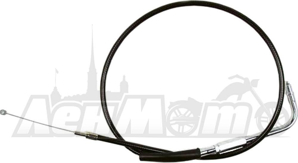 06-0385 MOTION PRO Трос газа в виниловой оплетке (BLACK VINYL THROTTLE CABLE)  70-6385 Western Power Sports купить