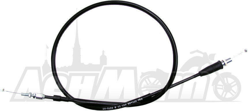 10-0126 MOTION PRO Трос газа в виниловой оплетке (BLACK VINYL THROTTLE CABLE)  70-10126 Western Power Sports купить