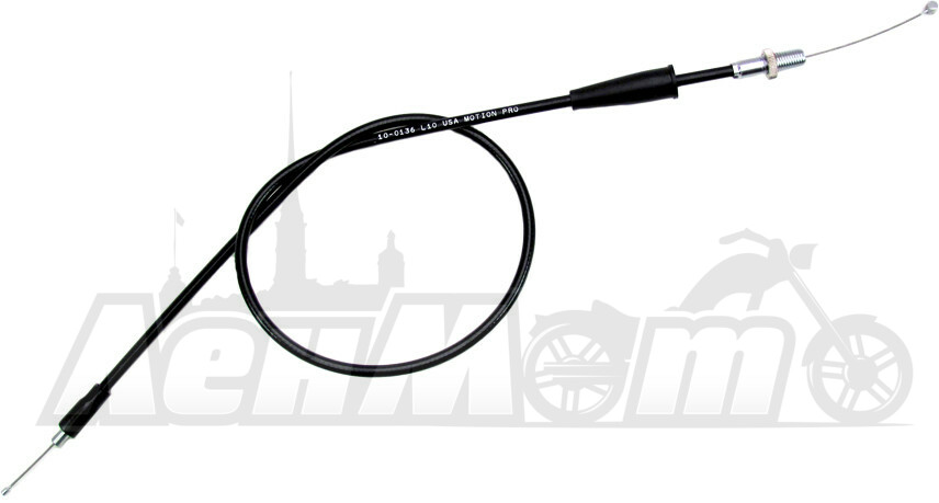 10-0136 MOTION PRO Трос газа в виниловой оплетке (BLACK VINYL THROTTLE CABLE)  70-1136 Western Power Sports купить