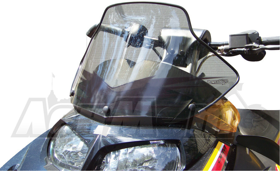 13031 POWERMADD Стекло (WS- COBRA TINT W/BLK 11" SKI DOO REV)  10-13031 Western Power Sports купить