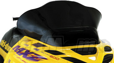 13223 POWERMADD Стекло (COBRA W/S ZX LOW S/M)  10-1289 Western Power Sports купить