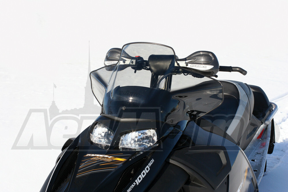 13331 POWERMADD Стекло (COBRA W/S S-D RT MID SMO KE S/M)  10-10931 Western Power Sports купить