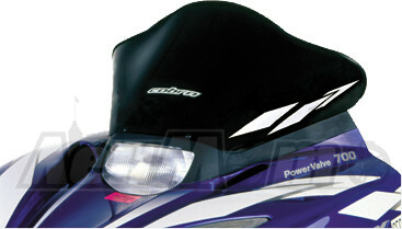 14120 POWERMADD Стекло (COBRA W/S YAM SX BLK/WHT S/M)  10-1294 Western Power Sports купить