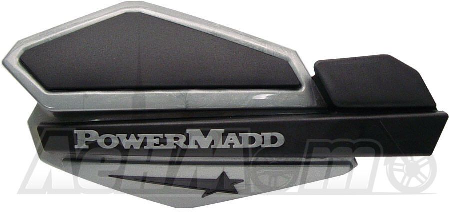 34200 POWERMADD Защита рук (POWERMADD STAR HANDGUARD SYSTEM - SILVER/BLACK)  PD14200 Automatic Distributors купить