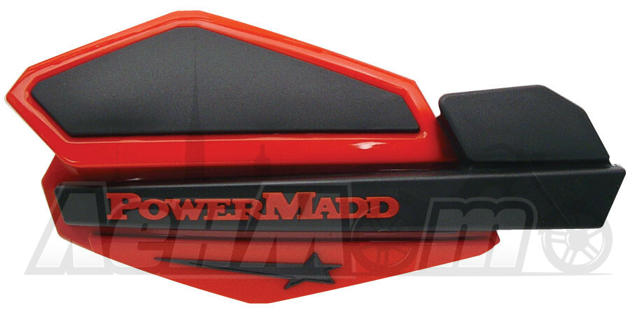 34202 POWERMADD POWERMADD STAR HANDGUARD SYSTEM - RED/BLACK  PD14202 Automatic Distributors купить | POWERMADD STAR защита рук система красный/черный