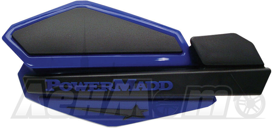 34204 POWERMADD POWERMADD STAR HANDGUARD SYSTEM - BLUE/BLACK  PD14204 Automatic Distributors купить | POWERMADD STAR защита рук система синий/черный