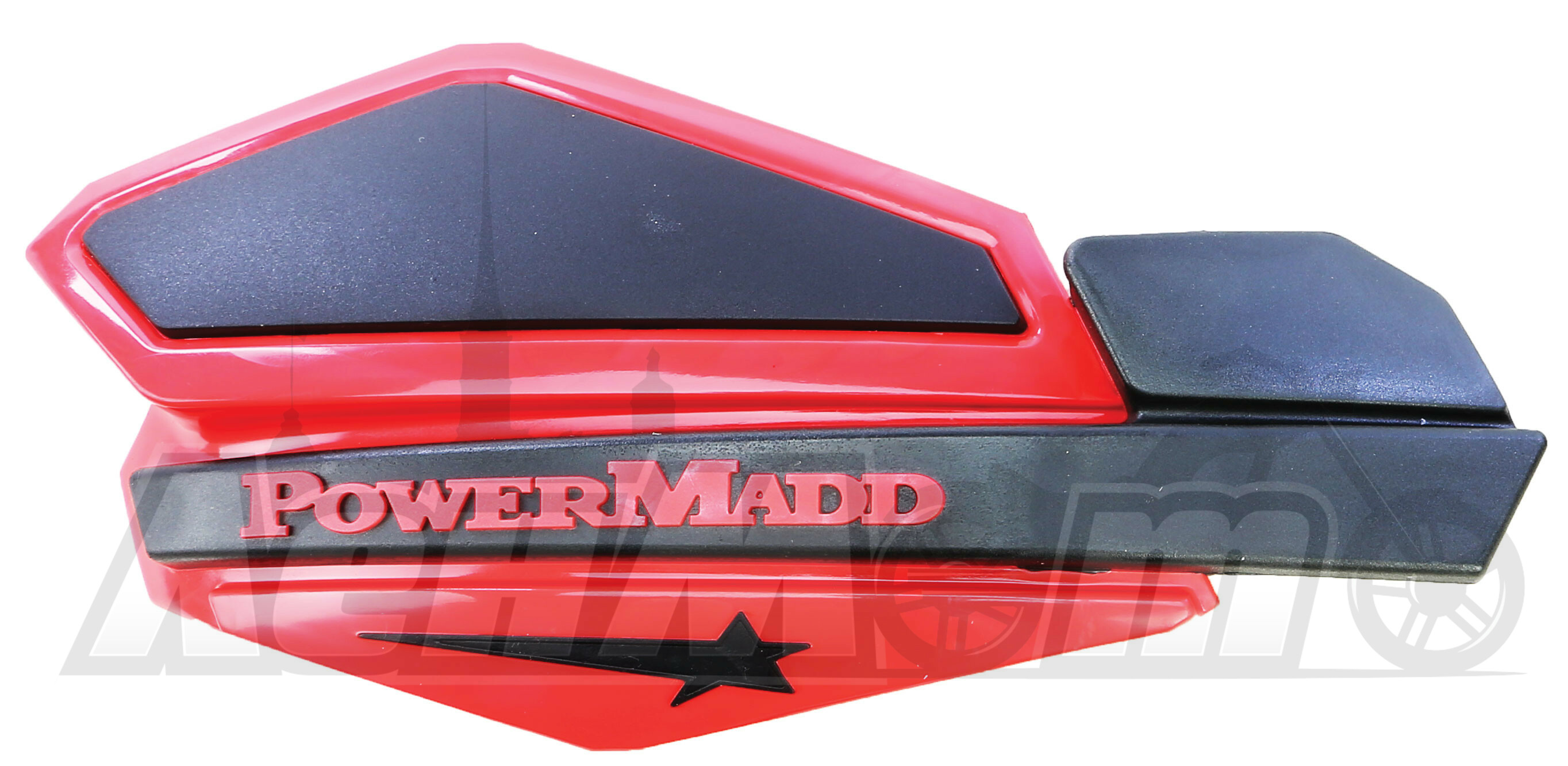 34207 POWERMADD Защита рук (STAR SERIES HANDGUARDS (RED/BLACK))  18-95068 Western Power Sports купить