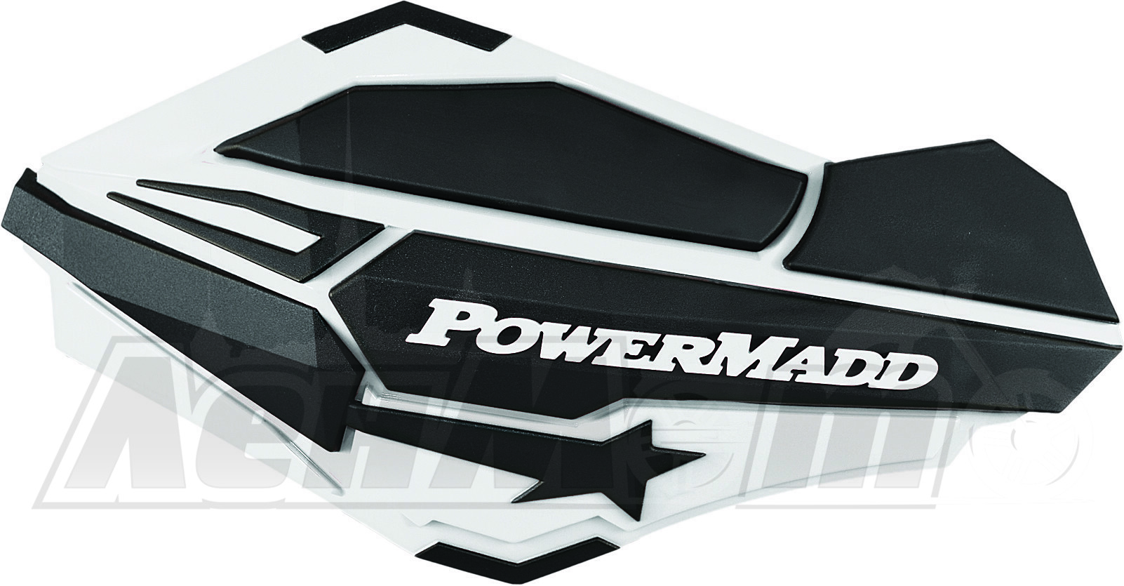 34408 POWERMADD Защита рук (SENTINAL HANDGUARDS (WHITE/BLACK))  18-95187 Western Power Sports купить