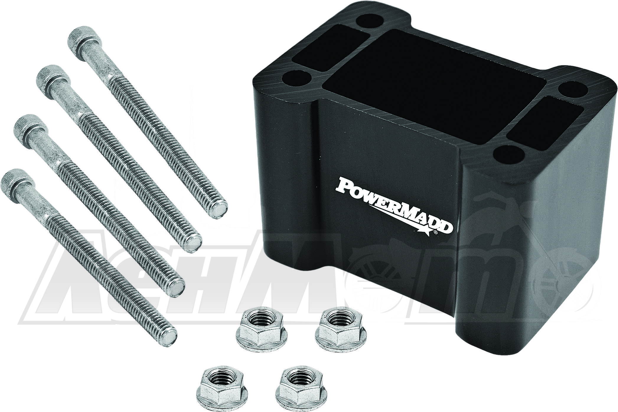 45490 POWERMADD Проставка руля (NON-PIVOT RISER BLOCK 2")  44-8304 Western Power Sports купить