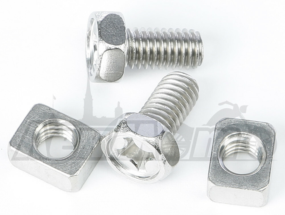 479100 YUASA BATTERY BOLTS NUT & BOLT SET 6X12MM SS  49-1790 Western Power Sports купить | аккумулятор BOLTS гайка & болт набор 6X12MM SS