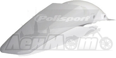 8550100001 POLISPORT Заднее крыло (REAR FENDER WHITE)  64-6234 Western Power Sports купить