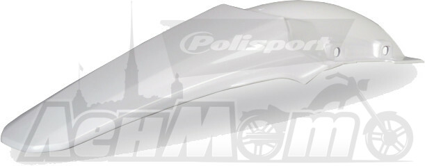 8551100001 POLISPORT Заднее крыло (REAR FENDER WHITE)  64-6230 Western Power Sports купить