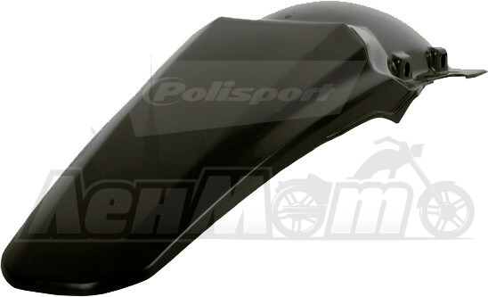 8551100002 POLISPORT Заднее крыло (REAR FENDER BLACK)  64-6231 Western Power Sports купить