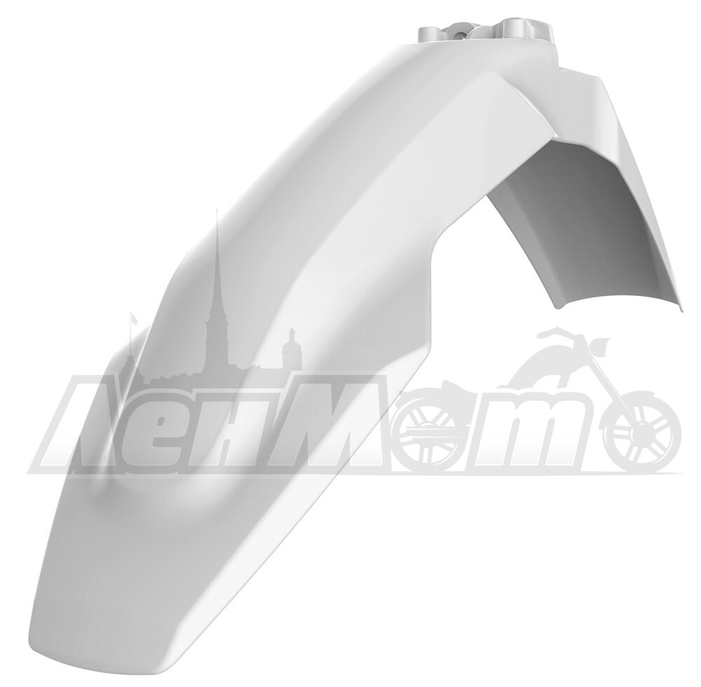 8572400002 POLISPORT Переднее крыло (FRONT FENDER WHITE)  64-69042 Western Power Sports купить