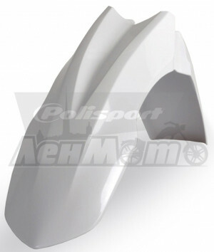 8572700002 POLISPORT FRONT FENDER CRF250R WHITE  992111 Automatic Distributors купить | переднее крыло CRF250R белый