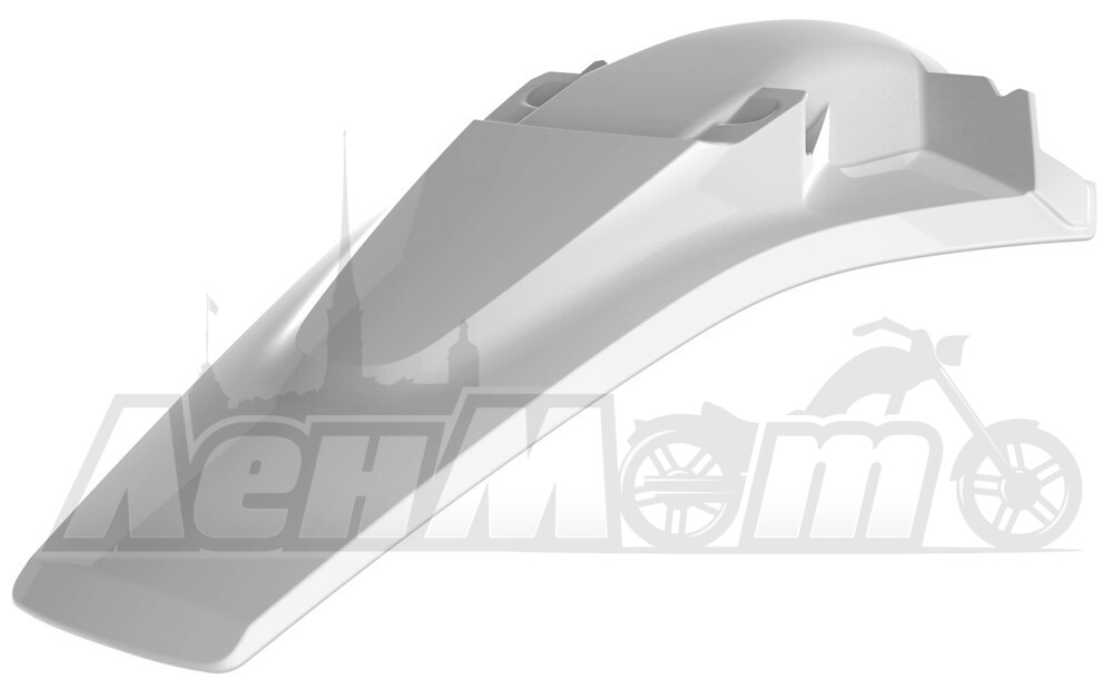 8572900002 POLISPORT Заднее крыло (REAR FENDER WHITE)  64-69053 Western Power Sports купить