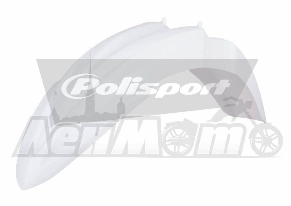 8574100002 POLISPORT Переднее крыло (FRONT FENDER WHITE)  64-5947 Western Power Sports купить