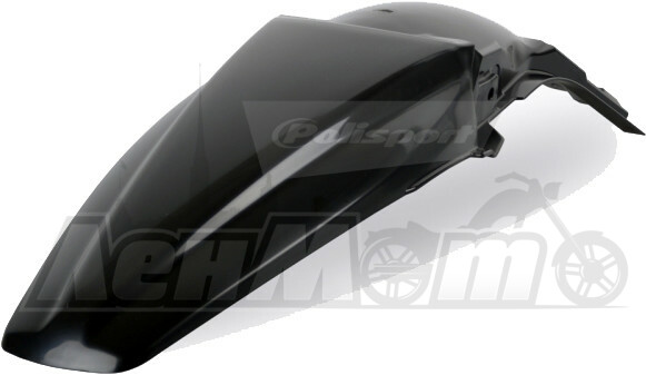 8578800003 POLISPORT Заднее крыло (REAR FENDER BLACK)  64-06281 Western Power Sports купить