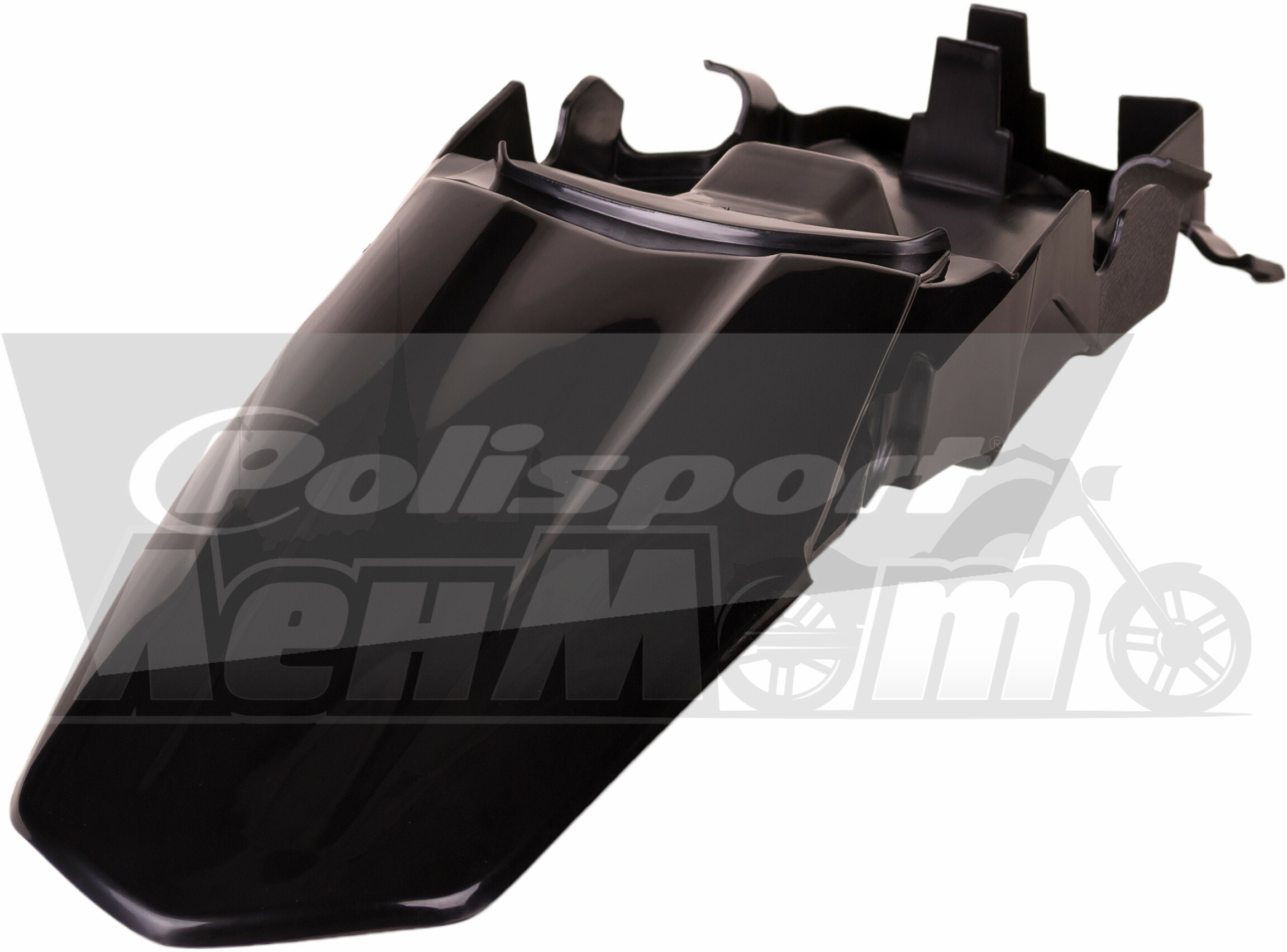 8579300003 POLISPORT Заднее крыло (REAR FENDER BLACK)  64-6332 Western Power Sports купить