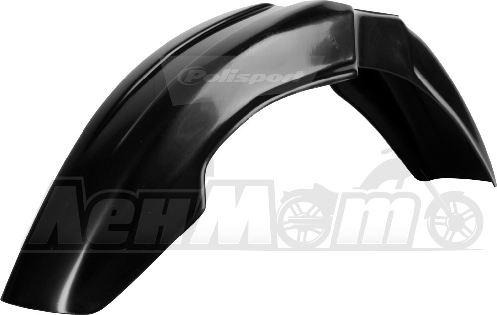 8583000004 POLISPORT FRONT FENDER YZ125 / YZ250 NOT DRILLED BLACK  992617 Automatic Distributors купить | переднее крыло YZ125/YZ250 не DRILLED черный