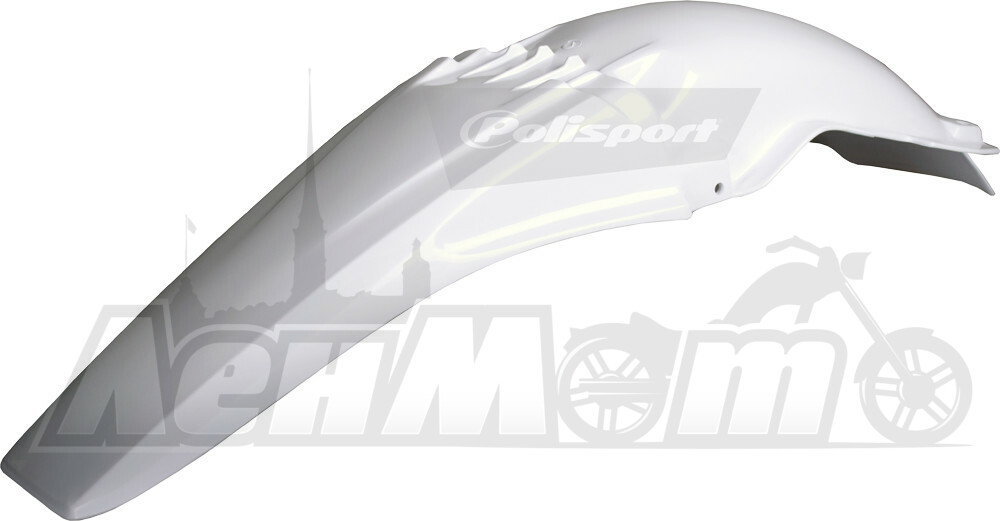 8587000002 POLISPORT Заднее крыло (REAR FENDER WHITE)  64-5870 Western Power Sports купить