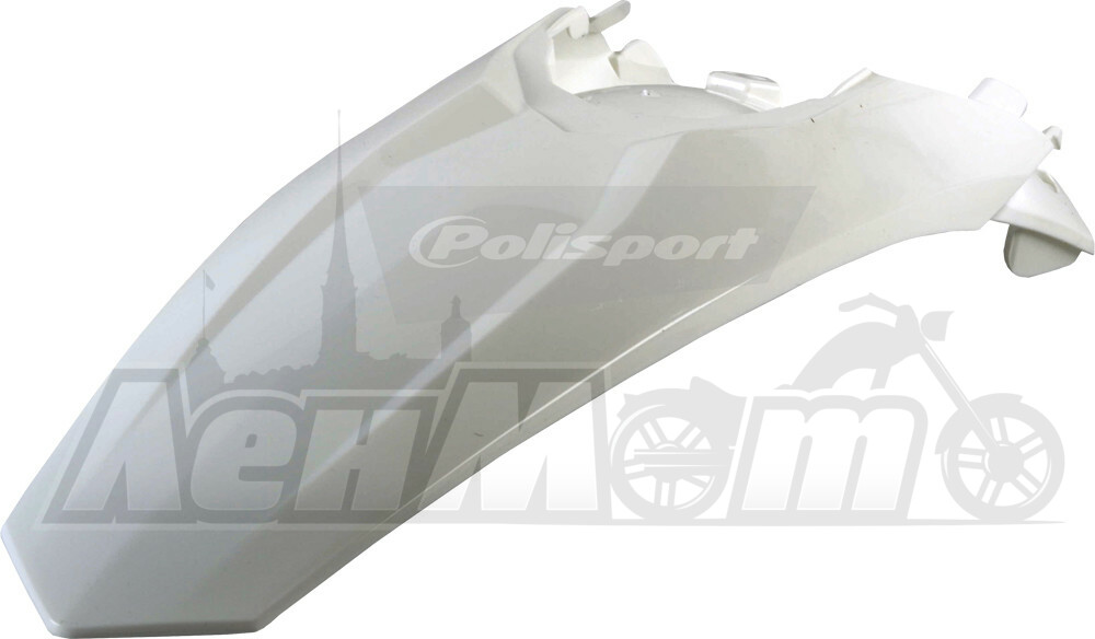 8595400005 POLISPORT Заднее крыло (REAR FENDER WHITE)  64-05192 Western Power Sports купить