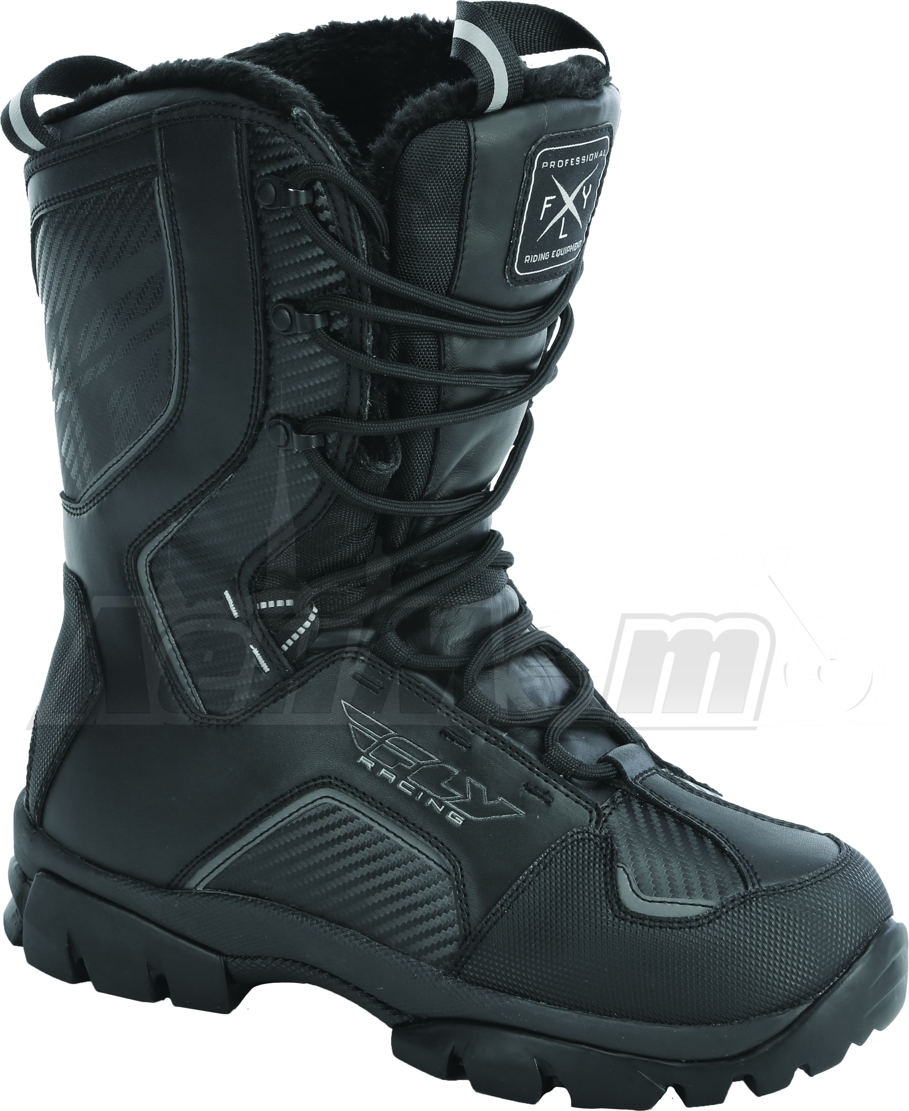 361-97007 FLY RACING Снегоходные ботинки (MARKER BOOTS BLACK SZ 07) Western Power Sports купить