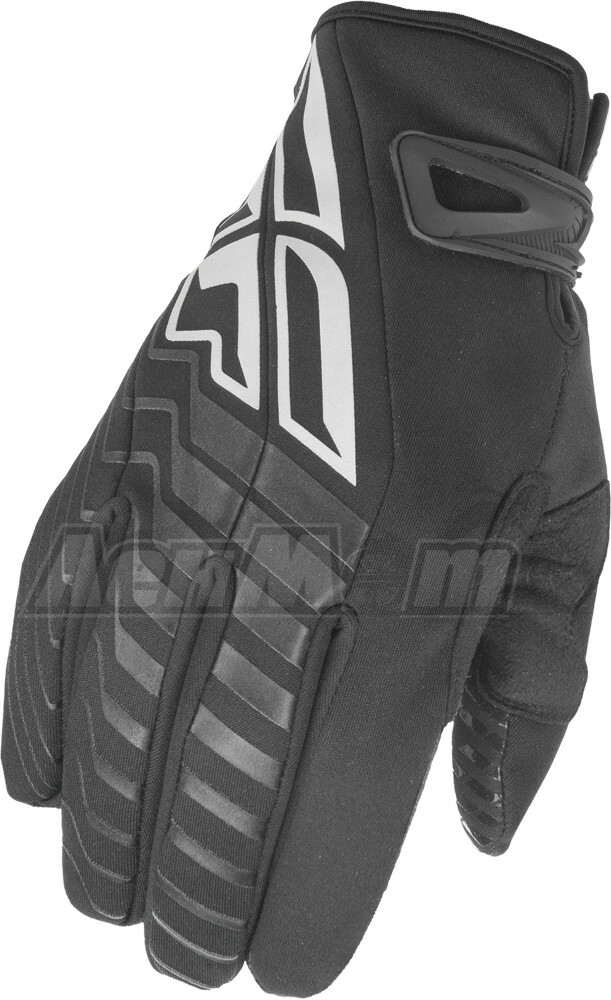 368-040~07 FLY RACING Перчатки (TITLE GLOVES BLACK SZ 7)  368-04007 Western Power Sports купить