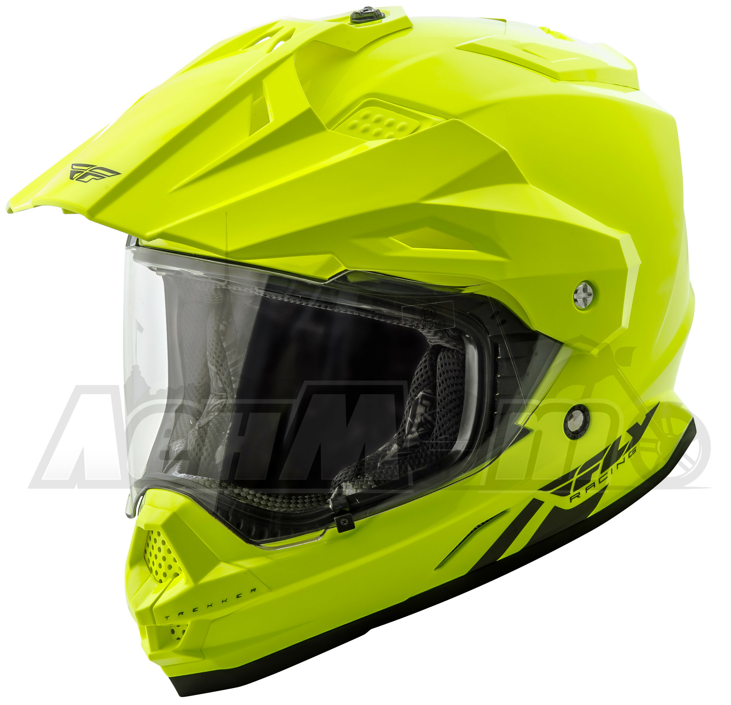 73-7014X FLY RACING Закрытый шлем (TREKKER SOLID HELMET HI-VIS XL) Western Power Sports купить