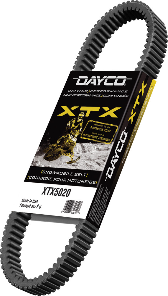 XTX5032 DAYCO Ремень вариатора (XTX SNOWMOBILE DRIVE BELT)  220-35032 Western Power Sports купить
