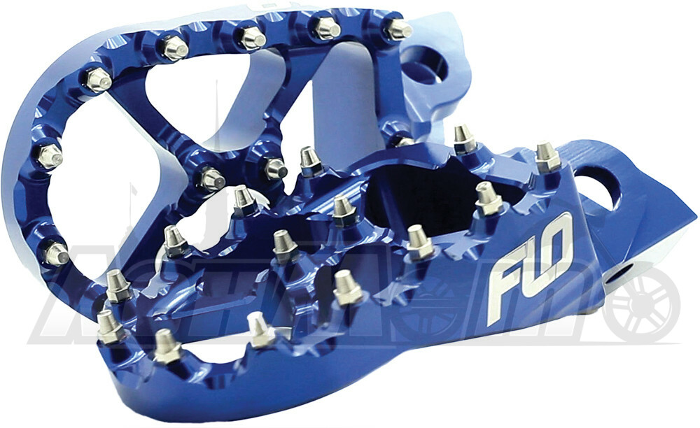 FPEG-791BLU FLO MOTORSPORTS Подножки (PRO SERIES FOOT PEGS (BLUE))  122-8002 Western Power Sports купить