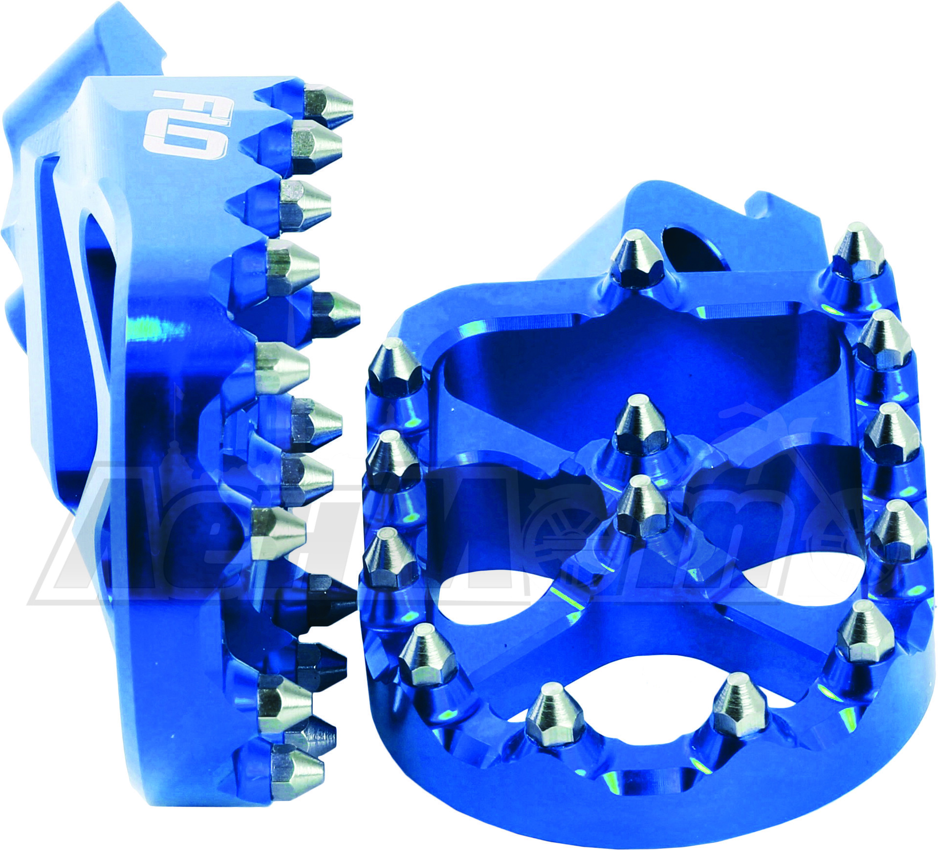 FPEG-793BLU FLO MOTORSPORTS Подножки (PRO SERIES FOOT PEGS BLUE YAM)  122-8042 Western Power Sports купить