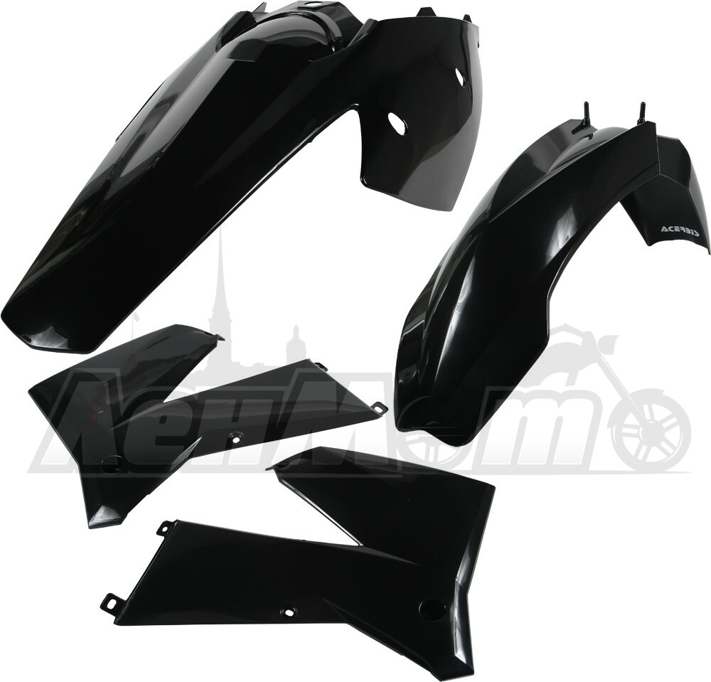 2041030001 ACERBIS Комплект пластика (PLASTIC KIT BLACK)  1581-0105 Western Power Sports купить