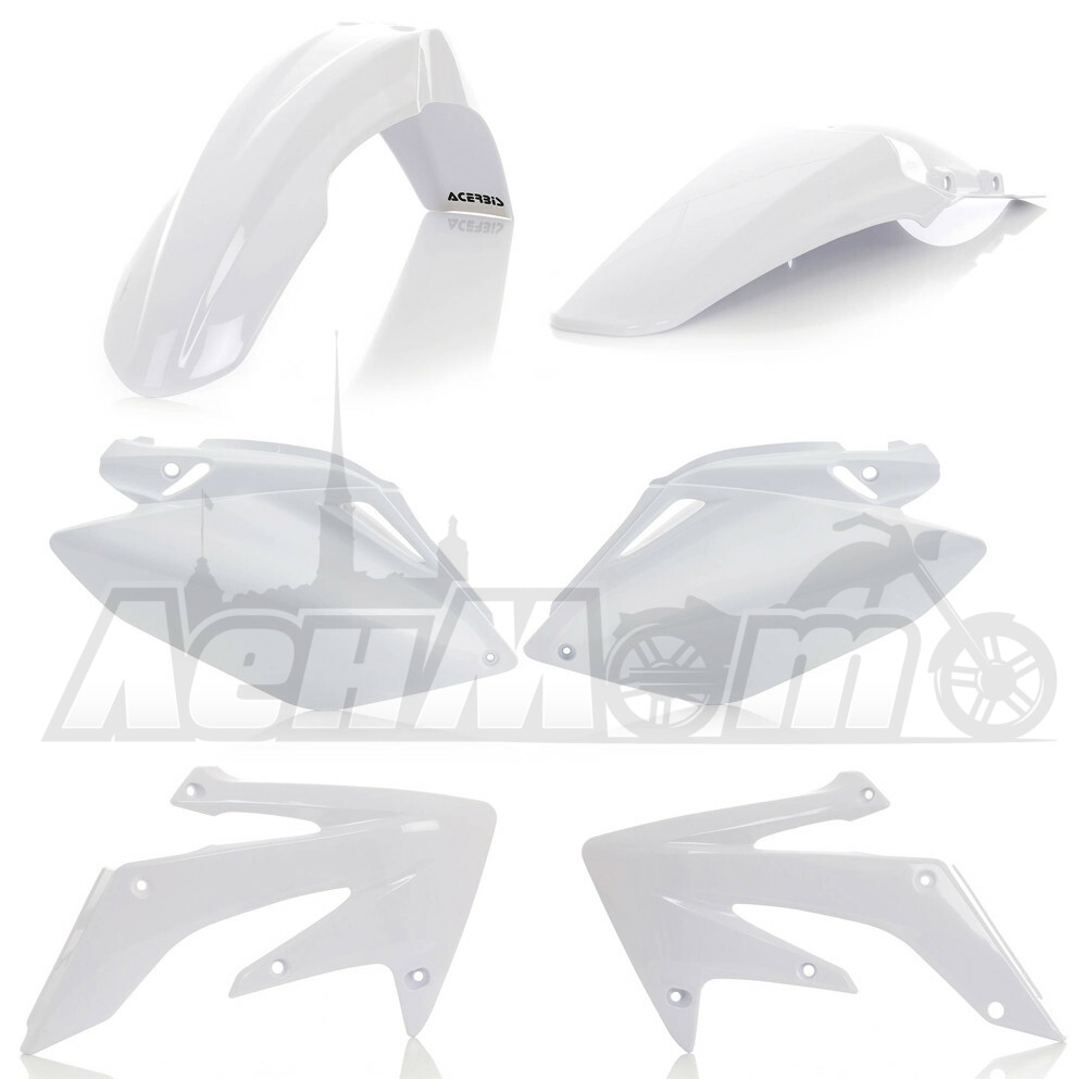 2041040002 ACERBIS Комплект пластика (PLASTIC KIT WHITE)  20410-40002 Western Power Sports купить