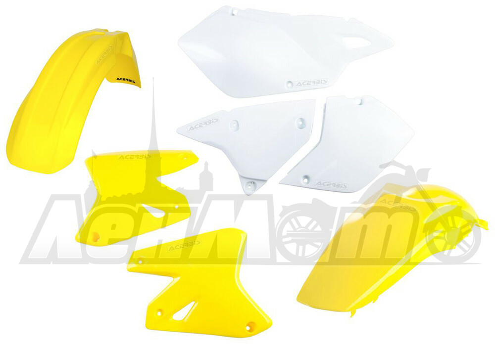 2041080206 ACERBIS Комплект пластика (PLASTIC KIT YELLOW YELLOW)  20410-80206 Western Power Sports купить