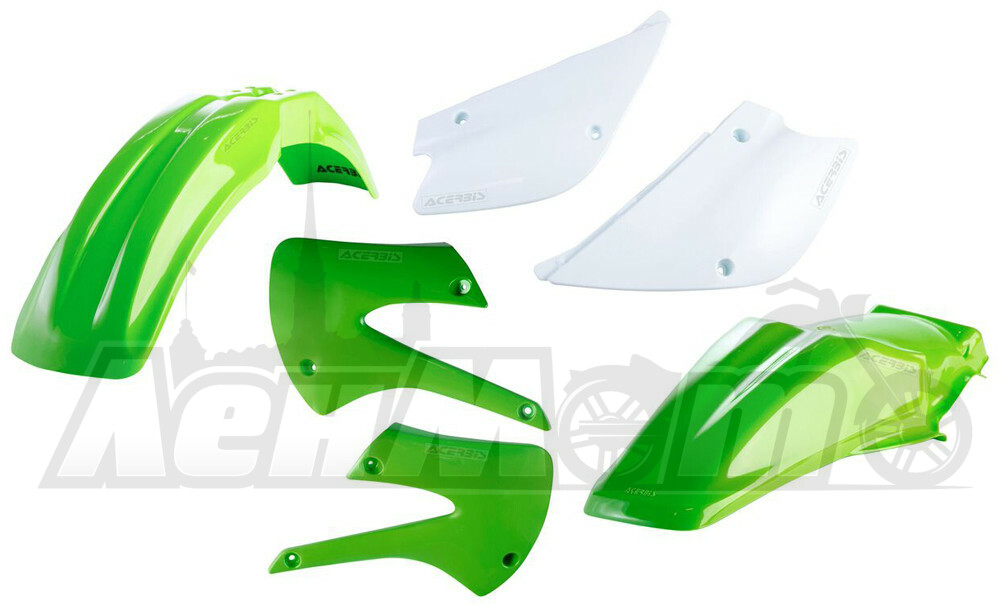 2041090206 ACERBIS Комплект пластика (PLASTIC KIT GREEN)  1575-9600 Western Power Sports купить