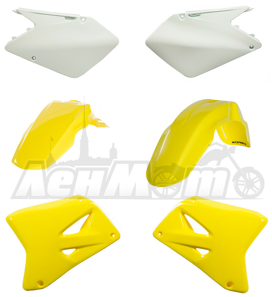 2041150206 ACERBIS Комплект пластика (PLASTIC KIT YELLOW)  1575-1700 Western Power Sports купить