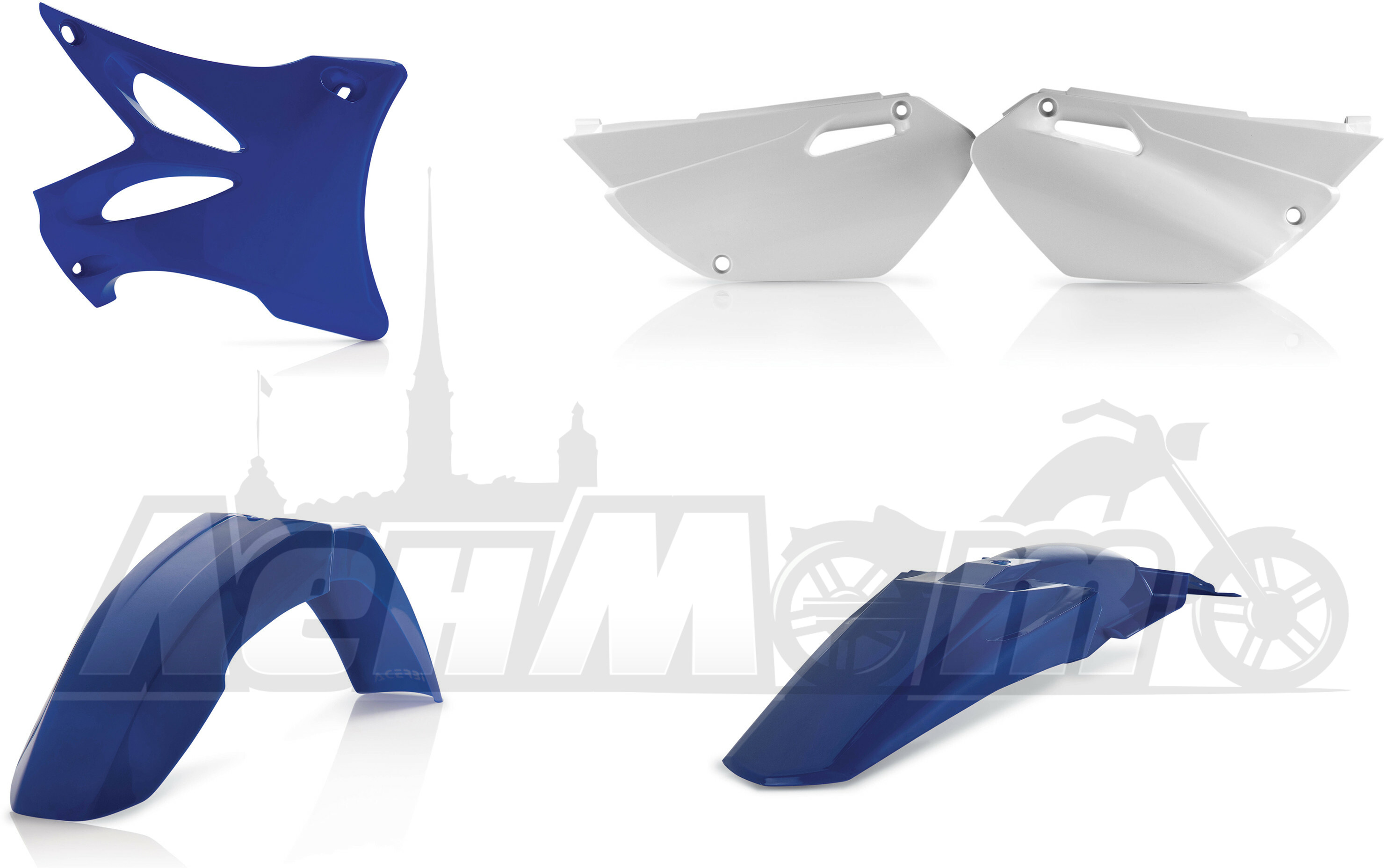 2041250206 ACERBIS Комплект пластика (PLASTIC KIT BLUE)  1575-1200 Western Power Sports купить