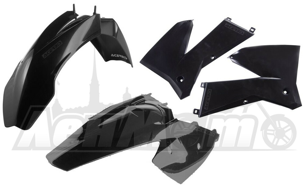 2071130001 ACERBIS Комплект пластика (PLASTIC KIT BLACK)  1581-9305 Western Power Sports купить